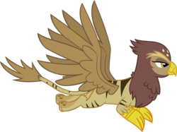 Size: 6178x4614 | Tagged: safe, artist:ironm17, galena, big cat, griffon, hybrid, tiger, tiger griffon, g4, the lost treasure of griffonstone, absurd resolution, female, flying, simple background, solo, transparent background, vector