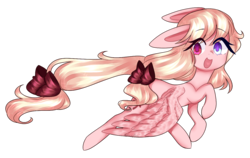 Size: 1208x762 | Tagged: safe, artist:lnspira, oc, oc only, oc:dream whisper, pegasus, pony, female, heterochromia, mare, open mouth, simple background, solo, spread wings, transparent background, wings