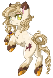 Size: 1024x1496 | Tagged: safe, artist:sk-ree, oc, oc only, oc:oh lala, earth pony, pony, female, mare, simple background, solo, transparent background, watermark