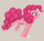 Size: 970x919 | Tagged: safe, artist:mn27, pinkie pie, earth pony, pony, g4, bipedal, cute, diapinkes, female, happy, looking at something, looking away, mare, on front legs, open mouth, profile, simple background, smiling, solo