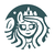 Size: 676x677 | Tagged: safe, artist:selenophile, princess celestia, g4, coffee, female, logo, solo, starbucks