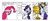 Size: 1005x426 | Tagged: safe, artist:gingerfoxy, pinkie pie, rarity, breezie, earth pony, pony, unicorn, pony comic generator, g4, best pony, comic, darling, flower petals, trophy