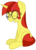 Size: 3939x5440 | Tagged: safe, artist:aaronmk, oc, oc only, oc:lefty pony, pony, unicorn, 2018 community collab, derpibooru community collaboration, freckles, glasses, simple background, smiling, solo, transparent background