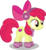 Size: 2307x2500 | Tagged: safe, artist:perplexedpegasus, apple bloom, earth pony, pony, g4, clothes, earmuffs, female, filly, high res, scarf, simple background, socks, solo, striped socks, transparent background, vector, winter outfit