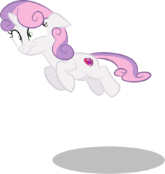 Size: 2372x2500 | Tagged: safe, artist:perplexedpegasus, sweetie belle, pony, unicorn, g4, female, filly, flying, high res, simple background, solo, transparent background, vector