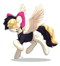 Size: 2097x2300 | Tagged: safe, artist:graypillow, songbird serenade, pegasus, pony, g4, my little pony: the movie, female, headworn microphone, high res, mare, simple background, smiling, solo, transparent background