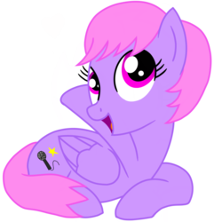 Size: 1200x1200 | Tagged: safe, artist:toyminator900, oc, oc only, oc:melody notes, pegasus, pony, 2018 community collab, derpibooru community collaboration, simple background, solo, transparent background