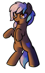 Size: 675x1099 | Tagged: safe, artist:neuro, oc, oc only, oc:frosty hooves, guard, simple background, solo, standing, transparent background