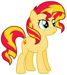 Size: 7000x7800 | Tagged: safe, artist:tardifice, sunset shimmer, pony, unicorn, g4, absurd resolution, female, mare, simple background, solo, transparent background, vector