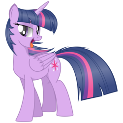 Size: 2142x2142 | Tagged: safe, artist:zuko42, twilight sparkle, alicorn, pony, g4, cute, female, high res, simple background, solo, tongue out, transparent background, twilight sparkle (alicorn)
