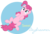 Size: 1797x1210 | Tagged: safe, artist:heart-of-stitches, pinkie pie, earth pony, pony, g4, female, on back, simple background, solo, transparent background