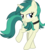 Size: 4500x5028 | Tagged: safe, artist:tyamat, artist:vaderpl, edit, oc, oc only, oc:spring starflower, pony, unicorn, absurd resolution, choker, cute, female, freckles, lidded eyes, male to female, recolor, simple background, smiling, trans female, transgender, transparent background, vector