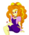 Size: 1600x1900 | Tagged: safe, artist:notenoughapples, adagio dazzle, equestria girls, g4, my little pony equestria girls: rainbow rocks, breasts, cleavage, clothes, crossed legs, female, fingerless gloves, gem, gloves, long hair, simple background, siren gem, sitting, smiling, smirk, solo, spiked headband, transparent background