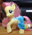 Size: 500x549 | Tagged: safe, edit, fluttershy, g4, brush, brushable, female, irl, painting, photo, toy