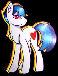 Size: 261x342 | Tagged: safe, artist:creadorachan, oc, oc only, oc:fireball, earth pony, pony, black background, male, simple background, solo, stallion