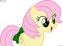 Size: 1666x1228 | Tagged: safe, artist:thatonefluffs, posey, earth pony, pony, g1, g4, bow, female, g1 to g4, generation leap, mare, simple background, solo, tail bow, transparent background