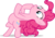 Size: 7000x4873 | Tagged: safe, artist:luckreza8, pinkie pie, earth pony, pony, g4, my little pony: friendship is magic, shadow play, absurd resolution, bipedal, contortion, female, limbo, mare, simple background, solo, transparent background, vector