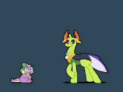 Size: 800x600 | Tagged: dead source, safe, artist:panyang-panyang, princess ember, rarity, spike, thorax, twilight sparkle, alicorn, changedling, changeling, dragon, pony, unicorn, g4, animated, blushing, character proxy, cute, discussion about canon in the comments, emberbetes, female, floppy ears, gif, heart, implied shipping, implied sparity, implied straight, jumping, king thorax, looking at each other, love, male, one eye closed, open mouth, panyang-panyang is trying to murder us, pixel art, raribetes, ship:emberspike, simple background, sitting, smiling, spikabetes, spread wings, stars, straight, sweat, sweatdrop, thorabetes, transformation, twiabetes, twilight sparkle (alicorn), wings, wink