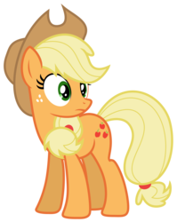 Size: 5133x6457 | Tagged: safe, artist:estories, applejack, earth pony, pony, g4, absurd resolution, female, mare, simple background, solo, transparent background, vector