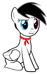 Size: 2572x4088 | Tagged: safe, artist:eflyjason, oc, oc only, oc:eflyjason, pegasus, pony, 2018 community collab, derpibooru community collaboration, chinese, looking at you, simple background, solo, transparent background