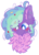 Size: 1954x2712 | Tagged: safe, artist:honeybbear, oc, oc only, oc:sprinkle, pony, bust, chest fluff, female, fluffy, mare, portrait, simple background, solo, transparent background