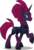 Size: 3418x5000 | Tagged: safe, artist:dashiesparkle, tempest shadow, pony, unicorn, g4, my little pony: the movie, armor, beautiful, cute, eye scar, female, good end, happy, horn, looking at you, majestic, mare, movie accurate, pretty pretty tempest, raised hoof, scar, simple background, smiling, solo, tempest gets her horn back, tempest now has a true horn, tempestbetes, transparent background, vector