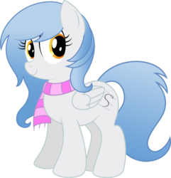 Size: 730x758 | Tagged: safe, artist:an-tonio, artist:rainbownspeedash, derpibooru exclusive, oc, oc only, oc:vector cloud, pegasus, pony, 2018 community collab, derpibooru community collaboration, .svg available, collaboration, female, mare, simple background, smiling, solo, standing, svg, transparent background, vector