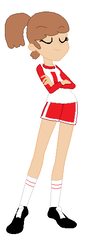 Size: 232x564 | Tagged: safe, equestria girls, g4, crossover, equestria girls-ified, lynn loud, the loud house