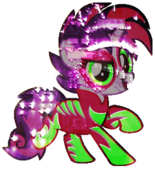 Size: 310x344 | Tagged: safe, artist:jhayarr23, edit, sweetie belle, g4, the show stoppers, aesthetics, clothes, costume, female, filly, show stopper outfits, simple background, sticker, transparent background, vaporwave