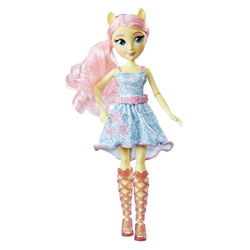 Size: 820x820 | Tagged: safe, fluttershy, equestria girls, g4, my little pony equestria girls: better together, clothes, doll, dress, female, irl, merchandise, photo, ponied up, shoes, toy