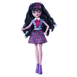 Size: 820x820 | Tagged: safe, screencap, sci-twi, twilight sparkle, equestria girls, g4, my little pony equestria girls: better together, clothes, doll, female, irl, merchandise, photo, shoes, skirt, toy