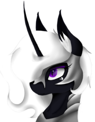 Size: 2337x3001 | Tagged: safe, artist:lacunah, oc, oc only, oc:phantom whisper, pony, bust, helmet, high res, portrait, simple background, solo, transparent background