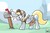 Size: 1280x853 | Tagged: safe, artist:soul-silver-dragon, derpy hooves, pegasus, pony, rubber pony, g4, :p, derp, female, hat, hoof hold, latex, letter, mail, mailbag, mailbox, mailmare, mailpony, mare, pushing, rubber, smiling, tongue out