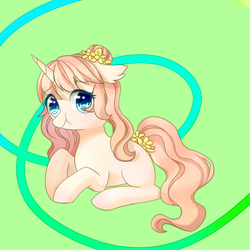 Size: 760x760 | Tagged: safe, artist:leafywind, oc, oc only, pony, unicorn, female, mare, prone, solo