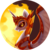 Size: 836x836 | Tagged: safe, artist:chirpy-chi, daybreaker, alicorn, pony, a royal problem, g4, my little pony: friendship is magic, bust, evil smile, fangs, female, grin, looking at you, portrait, profile, simple background, smiling, solo, transparent background