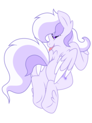 Size: 2048x2732 | Tagged: safe, artist:prismaticstars, oc, oc only, oc:starstorm slumber, pegasus, pony, butt, female, high res, mare, plot, simple background, solo, tongue out, transparent background