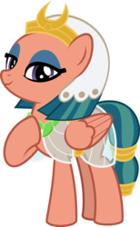 Size: 4850x7884 | Tagged: safe, artist:jhayarr23, somnambula, pegasus, pony, g4, shadow play, absurd resolution, female, glowpaz, mare, simple background, smiling, solo, transparent background, vector