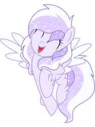 Size: 2048x2732 | Tagged: safe, artist:prismaticstars, oc, oc only, oc:starstorm slumber, pegasus, pony, eyes closed, female, happy, high res, mare, simple background, solo, transparent background