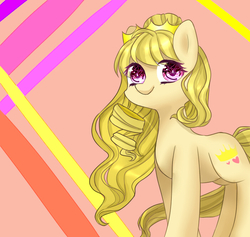 Size: 700x664 | Tagged: safe, artist:leafywind, oc, oc only, oc:cheryl, earth pony, pony, abstract background, female, mare, solo