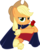 Size: 6944x8693 | Tagged: safe, artist:jhayarr23, applejack, earth pony, pony, a queen of clubs, equestria girls, g4, my little pony equestria girls: better together, absurd resolution, applejack is not amused, equestria girls ponified, flower, human pony applejack, ponified, rose, sailor moon (series), simple background, transparent background, tuxedo jack, tuxedo mask, unamused, vector