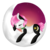 Size: 2000x2000 | Tagged: safe, artist:minetane, oc, oc only, oc:upsidedownpanda, bear, panda, panda pony, pony, high res, lying down, moon, pink mane, pink tail, prone, simple background, sleeping, sleeping on moon, solo, stars, sunset, tail, tangible heavenly object, transparent background, ych result