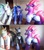 Size: 5640x6424 | Tagged: safe, artist:arniemkii, daybreaker, nightmare moon, princess celestia, princess luna, tempest shadow, alicorn, inflatable pony, pony, unicorn, g4, my little pony: the movie, 2 panel comic, absurd resolution, bootleg, broken horn, carpet, comic, door, female, hongyi, horn, indoors, inflatable, inflatable alicorn, inflatable toy, inflatable unicorn, inflation valve, irl, mare, opaque inflatable, parquet, photo, seams, standing, trio, trio female