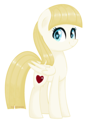 Size: 1484x2036 | Tagged: safe, artist:talentspark, oc, oc only, pegasus, pony, female, heart eyes, mare, simple background, solo, transparent background, wingding eyes