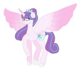 Size: 2403x2175 | Tagged: safe, artist:positivest, princess flurry heart, alicorn, pony, g4, female, high res, mare, older, solo