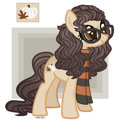 Size: 662x688 | Tagged: safe, artist:pgthehomicidalmaniac, oc, oc only, oc:lumina, earth pony, pony, clothes, female, freckles, glasses, mare, reference sheet, scarf, solo