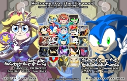 Size: 729x469 | Tagged: safe, artist:terry, discord, twilight sparkle, alicorn, bird, draconequus, duck, gem (race), hedgehog, human, metalgreymon, pony, raccoon, g4, awesome fighting game concept, barely pony related, blossom (powerpuff girls), bubbles (powerpuff girls), buttercup (powerpuff girls), crossover, digimon, doctor eggman, ducktales, female, fighting game, fusion, garnet (steven universe), gem fusion, hekapoo, male, mario, mega man (series), pharaoh man, rayman, rocket raccoon, samurai jack, scrooge mcduck, shadow the hedgehog, sonic the hedgehog, sonic the hedgehog (series), star butterfly, star vs the forces of evil, steven universe, the literal bottom of the productivity barrel, the powerpuff girls, undertale, undyne, zero