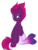 Size: 750x975 | Tagged: safe, artist:lulubell, fizzlepop berrytwist, tempest shadow, pony, unicorn, g4, my little pony: the movie, beautiful, bedroom eyes, broken horn, chest fluff, clothes, eye scar, female, horn, implied lesbian, mare, scar, socks, solo, unshorn fetlocks