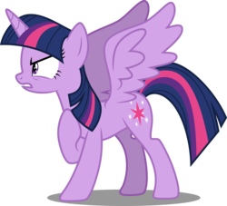 Size: 8788x7996 | Tagged: safe, artist:decprincess, twilight sparkle, alicorn, pony, g4, once upon a zeppelin, .svg available, absurd resolution, angry, female, furious, mare, simple background, solo, transparent background, twilight sparkle (alicorn), vector
