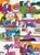 Size: 3148x4298 | Tagged: safe, artist:eternaljonathan, princess celestia, princess luna, oc, oc:fudge cookie, oc:refund check, oc:ruby shears, oc:sundae shake, earth pony, pony, g4, baby, baby pony, belly, butt, chubby, clothes, comic, cradle, diet, exercise, fat, female, foal, food, husband and wife, ice cream, jiggle, jogging, male, need to lose weight, out of shape, plot, rock, scale, sock, sock puppet, socks, sunbutt, sweat, sweatband, this will end in a night on the couch, tracksuit, weight lifting, weight woe, workout outfit, yoga