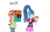 Size: 1124x710 | Tagged: safe, artist:bigpurplemuppet99, sonata dusk, sunset shimmer, equestria girls, g4, female, food, lesbian, ship:sunata, shipping, simple background, sonataco, taco, that girl sure loves tacos, that siren sure does love tacos, transparent background